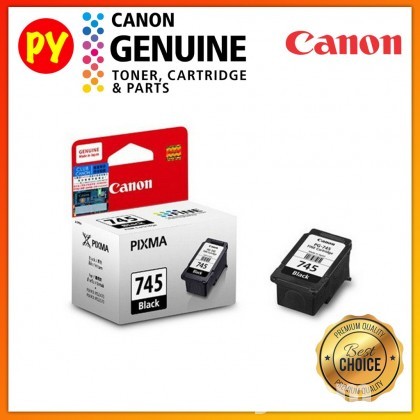 New Original Black Canon Pg 745 Cartridge, PG-745